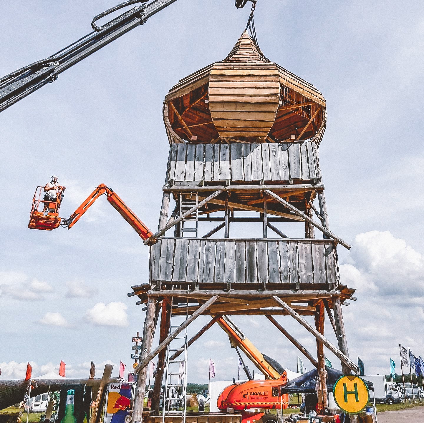 Flametower kliemannsland