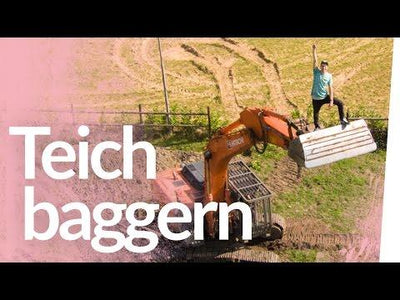 Teichbau 2.0 – Riesen Bagger, Feuerwehreinsatz &amp; Schlägerei | Kliemannsland