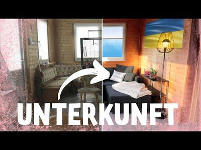 Vorher / Nachher: Wir renovieren eine Flüchtlingsunterkunft | Kliemannsland