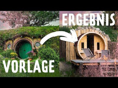 Wir bauen eine Hobbit Sauna | Kliemannsland