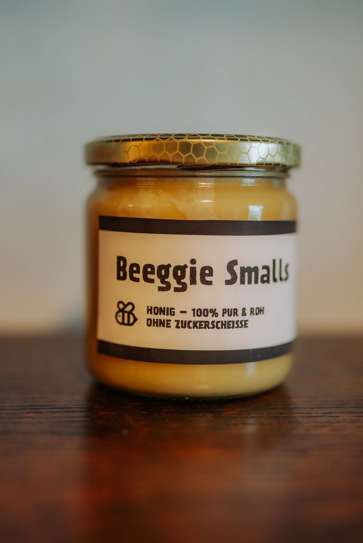 Honigglas Beeggie Smalls vom Kliemannsland