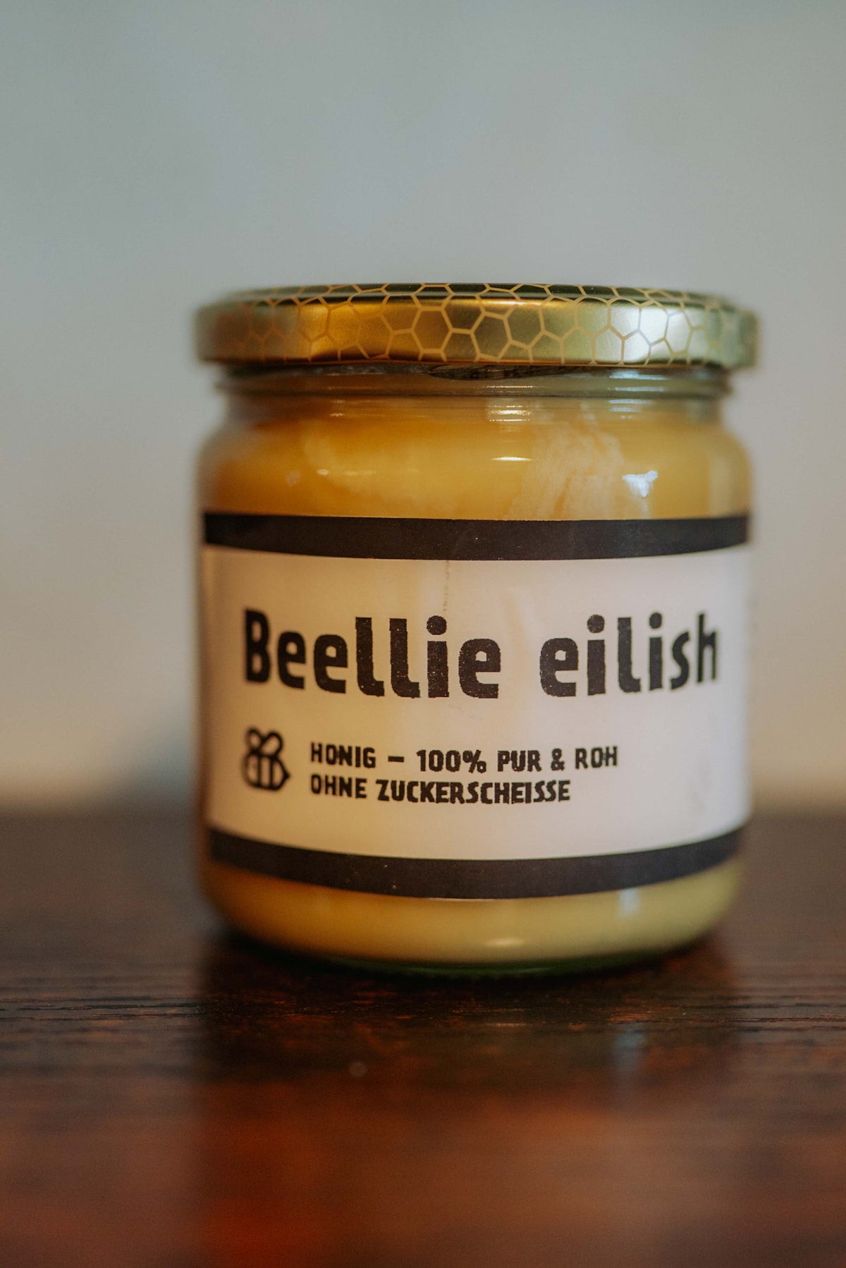 Honigglas Beellie Eilish vom Kliemannsland