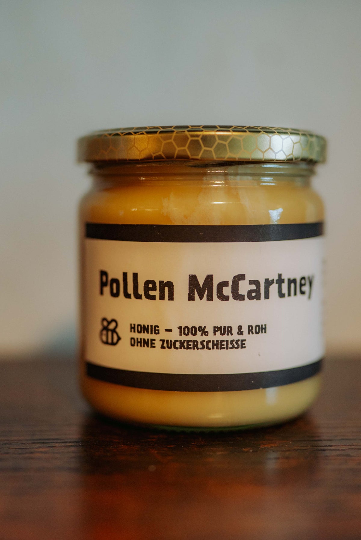 Honigglas Pollen McCartney vom Kliemannsland