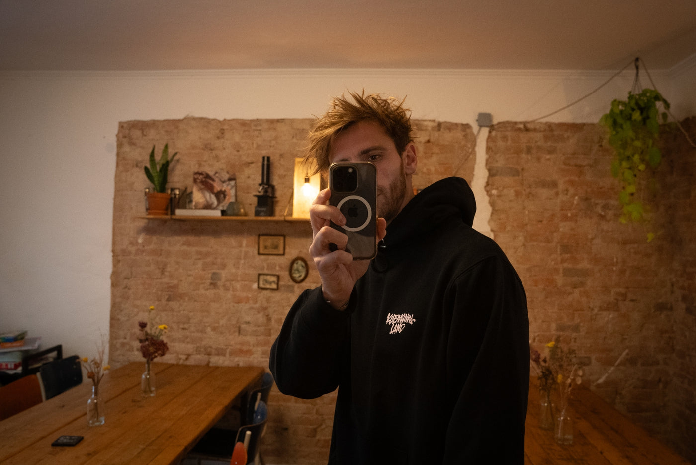 Kliemannsland official hoodie schwarz