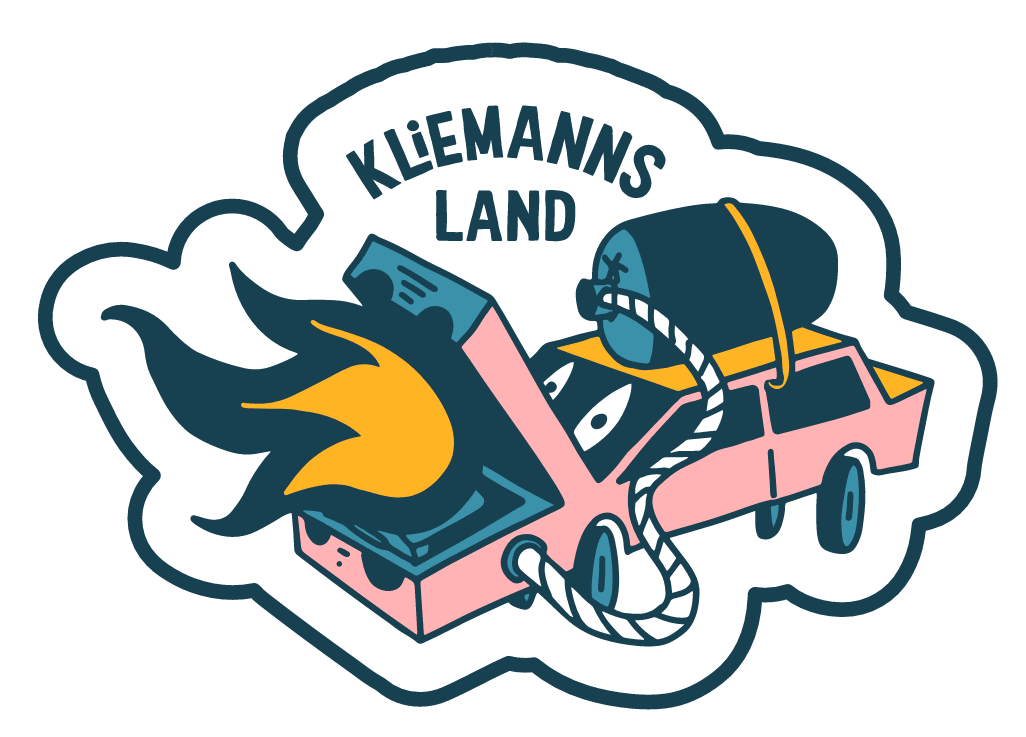 AUFBÜGELPATCH - kliemannsland