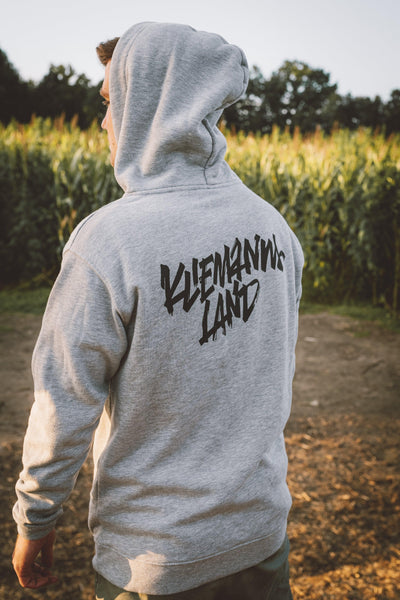 KLIEMANNSLAND HOODIE GRAU - kliemannsland