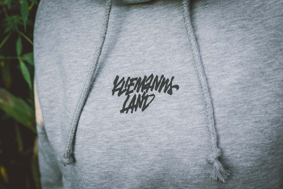 KLIEMANNSLAND HOODIE GRAU - kliemannsland