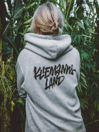 KLIEMANNSLAND HOODIE GRAU - kliemannsland