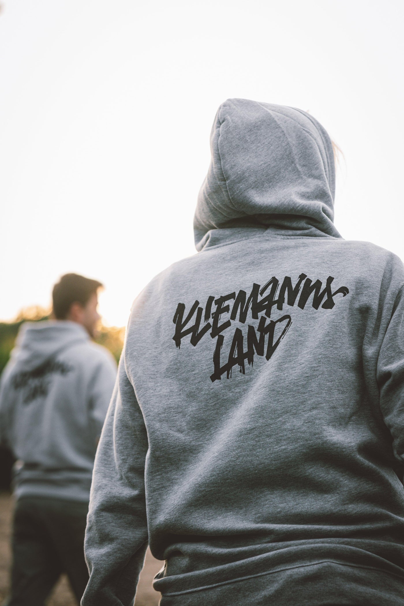 KLIEMANNSLAND HOODIE GRAU - kliemannsland