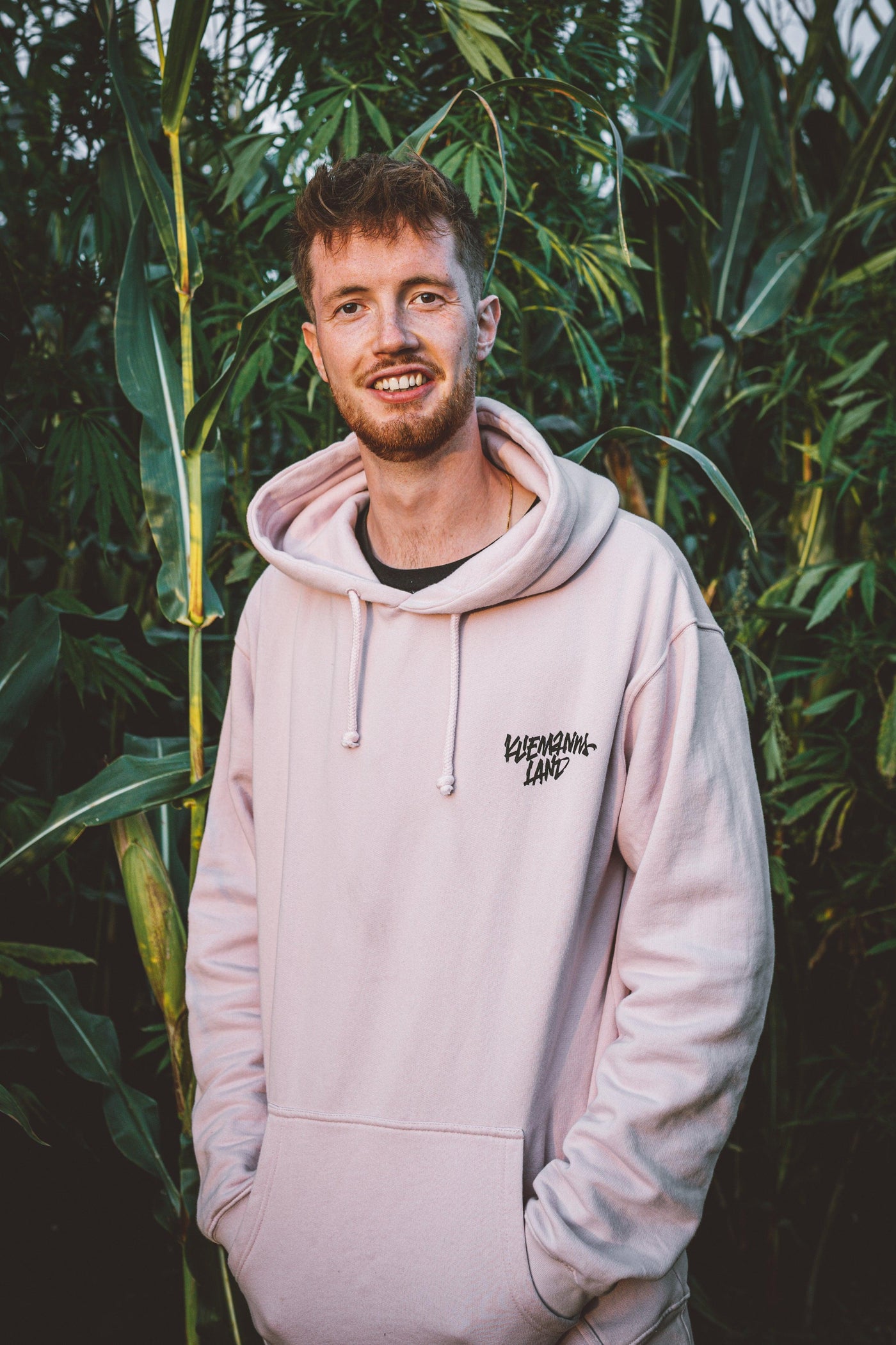 KLIEMANNSLAND HOODIE ROSA - kliemannsland